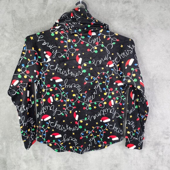 Girls No Boundaries Christmas Hooded Sweatshirt Long Sleeve Size L (11-13) - Picture 8 of 11